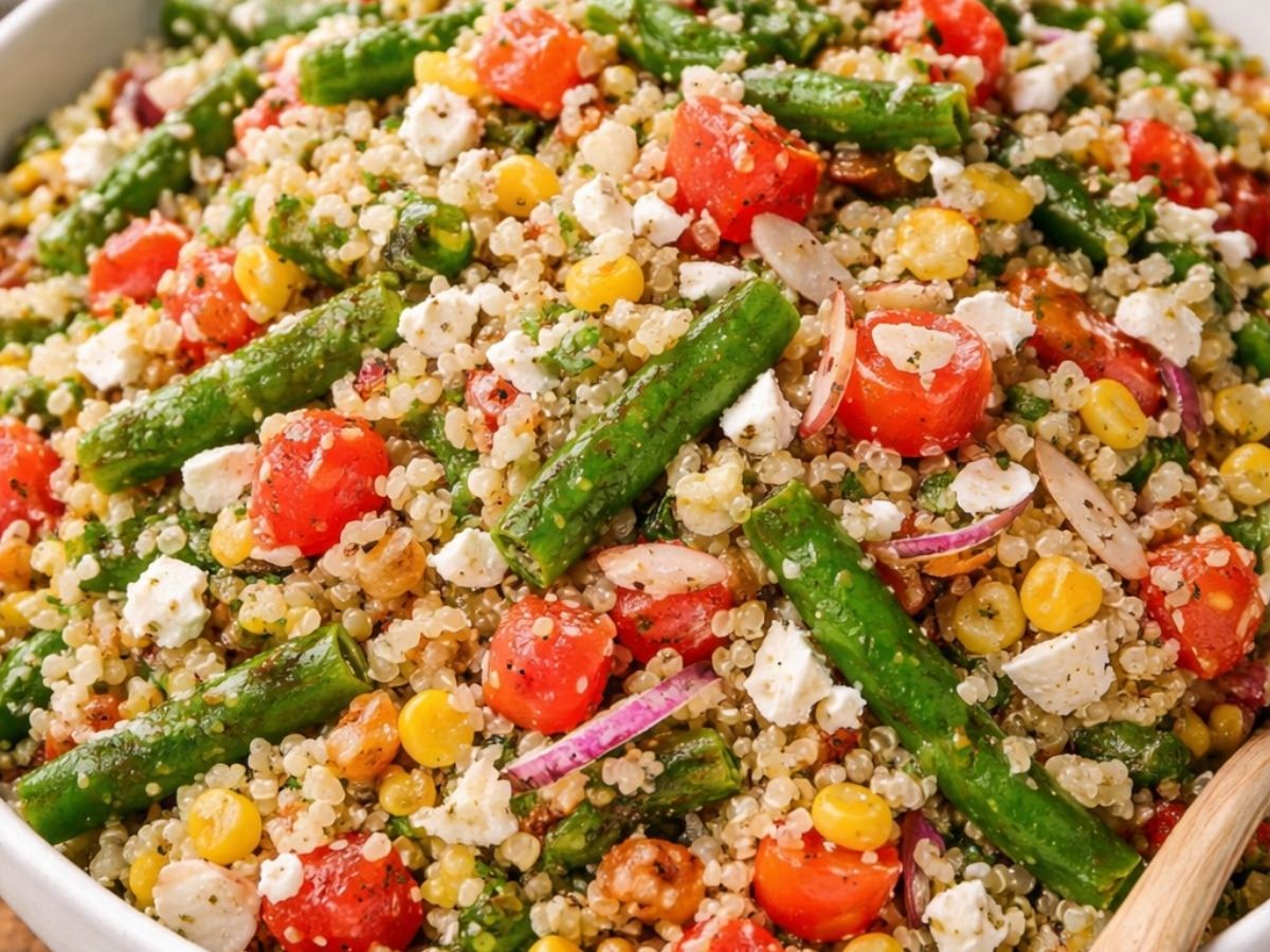 Toasted Almond Quinoa Salad